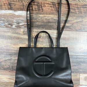 Telfar Shopping Bag, Medium, Black - Used, Good Condition